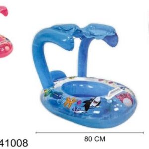 INFLABLE PASA PIE BOTE CON TECHO 2 COL