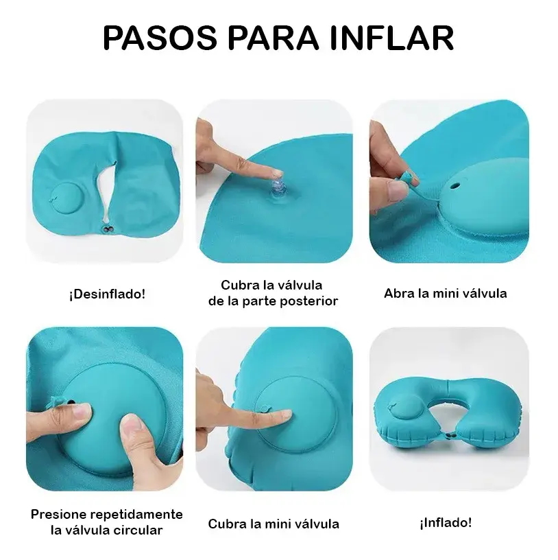 Alternative view of ALMOHADA INFLABLE DE VIAJE