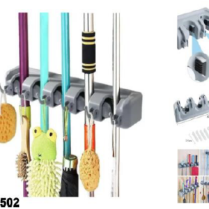 ORGANIZADOR SOPORTE ESCOBA X 5 + 6 GANCHOS