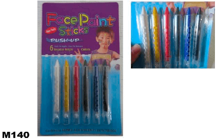 CRAYONES X6 COLORES EN BLISTER