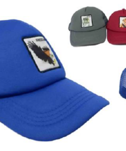 GORRA TRUCKER APLIQUE ANIMAL 4 COL