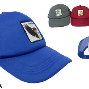 GORRA TRUCKER APLIQUE ANIMAL 4 COL
