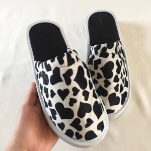 PANTUFLA ESTAMPADA DAMA
