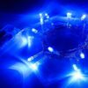LUCES LED 10 L 2 MTS AZUL FIJAS (2 AA) EN BOLSA