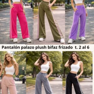 Alternative view of PALAZZO PLUSH BIFAZ 3 RAYAS