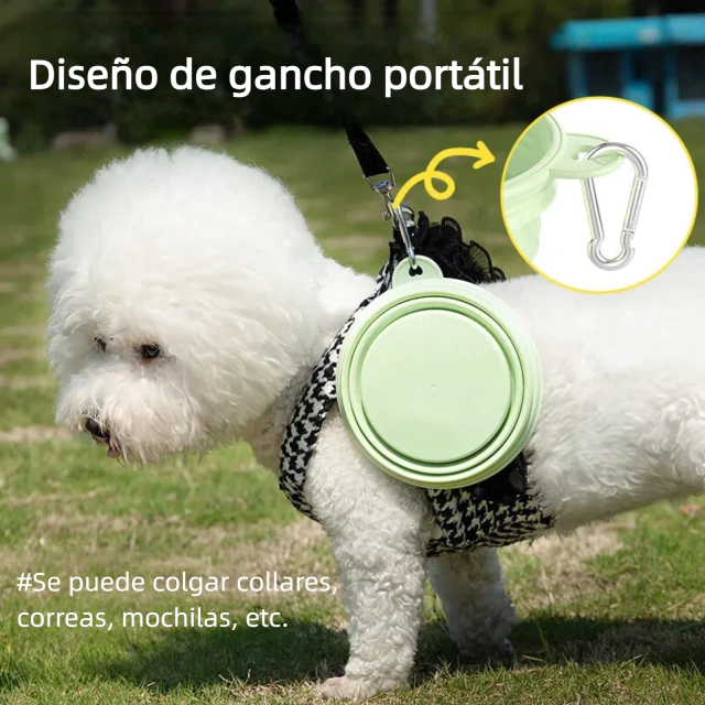 Alternative view of BOWL PLEGABLE DE SILICONA PARA MASCOTAS 350ml