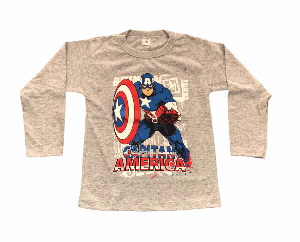 REMERA DE NIÑO ESTAMPADA MANGA LARGA - Imagen 8