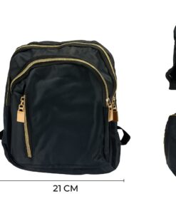 MOCHILA MINI NEGRA