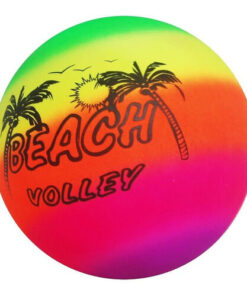 PELOTA FLUOR INFLABLE ESTAMPAS SURTIDAS (DESINFLADA)
