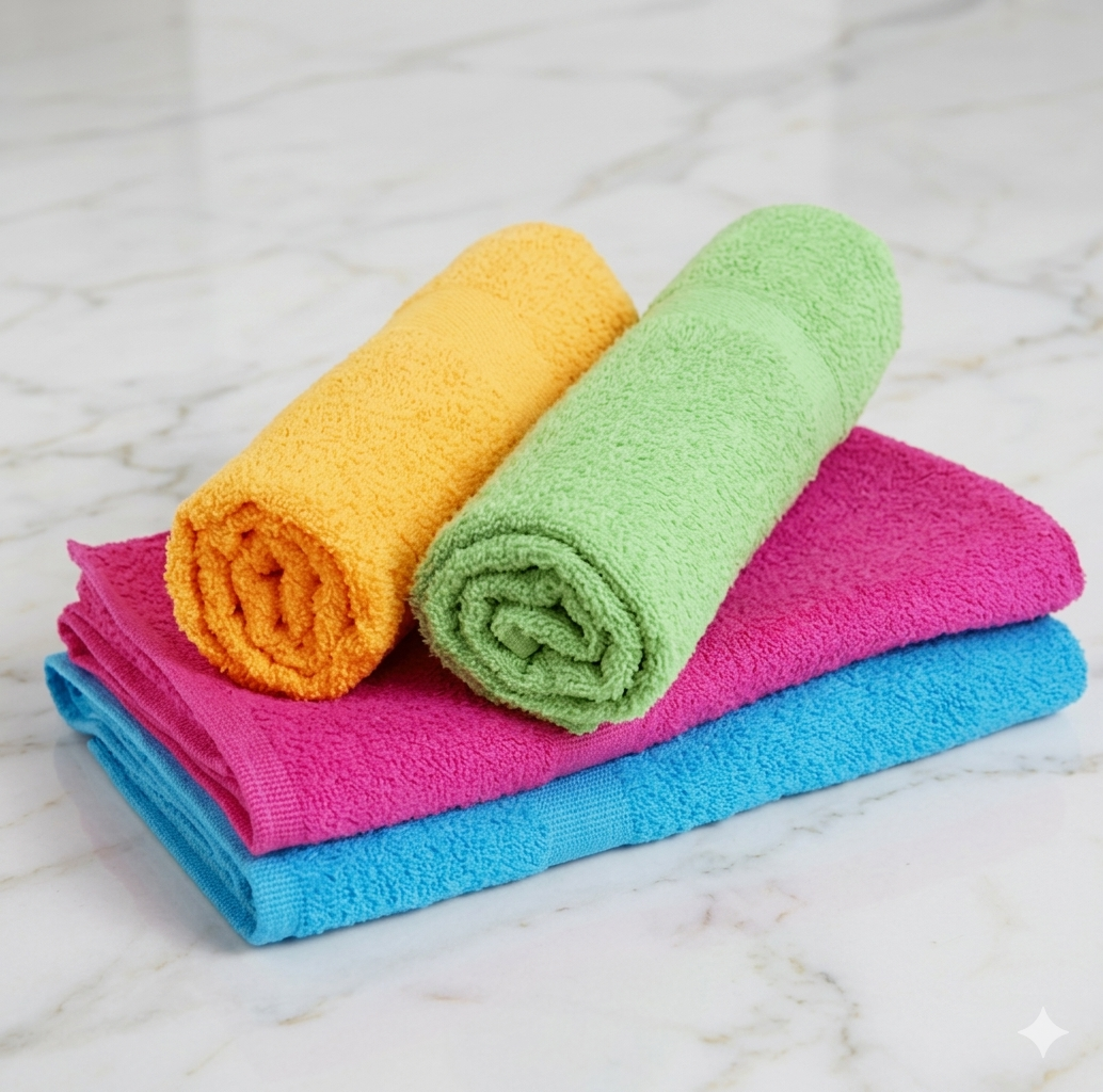 TOALLA DE MANO VARIOS COLORES