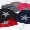 GORRO FRIZA Y POLAR 28 X 28 CM ESTRELLA 6 COL