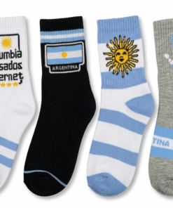 PACK X12 MEDIA 3/4 ADULTO ARGENTINA