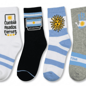 PACK X12 MEDIA 3/4 ADULTO ARGENTINA