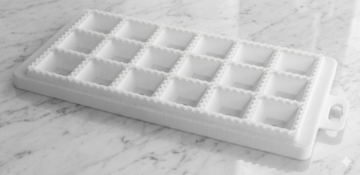 RAVIOLERA PLÁSTICA X18 PORCIONES