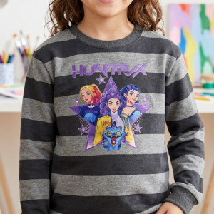 Alternative view of BUZO RUSTICO RAYADO CON ESTAMPA INFANTIL