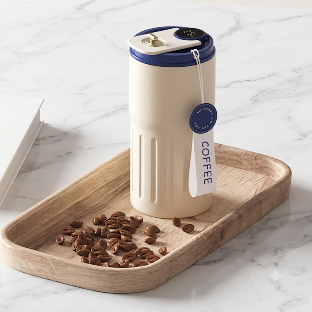 TAZA TERMICA CON INDICADOR 450ml