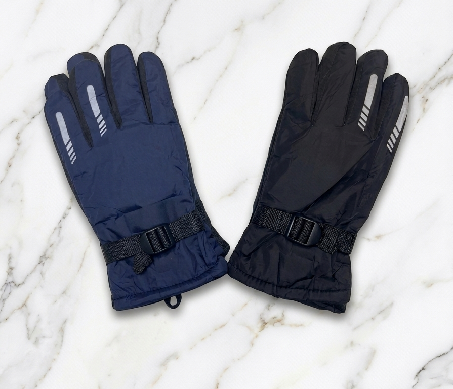 GUANTE MOTO IMPERMEABLE CON CORDERITO