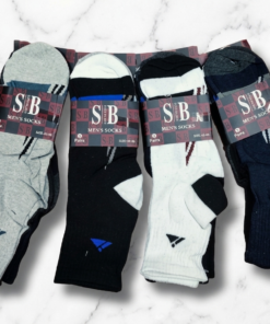 PACK X12 MEDIAS 3/4 HOMBRE "SB"