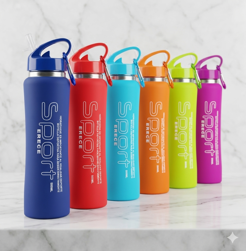 BOTELLA ACERO INOXIDABLE 500 ml