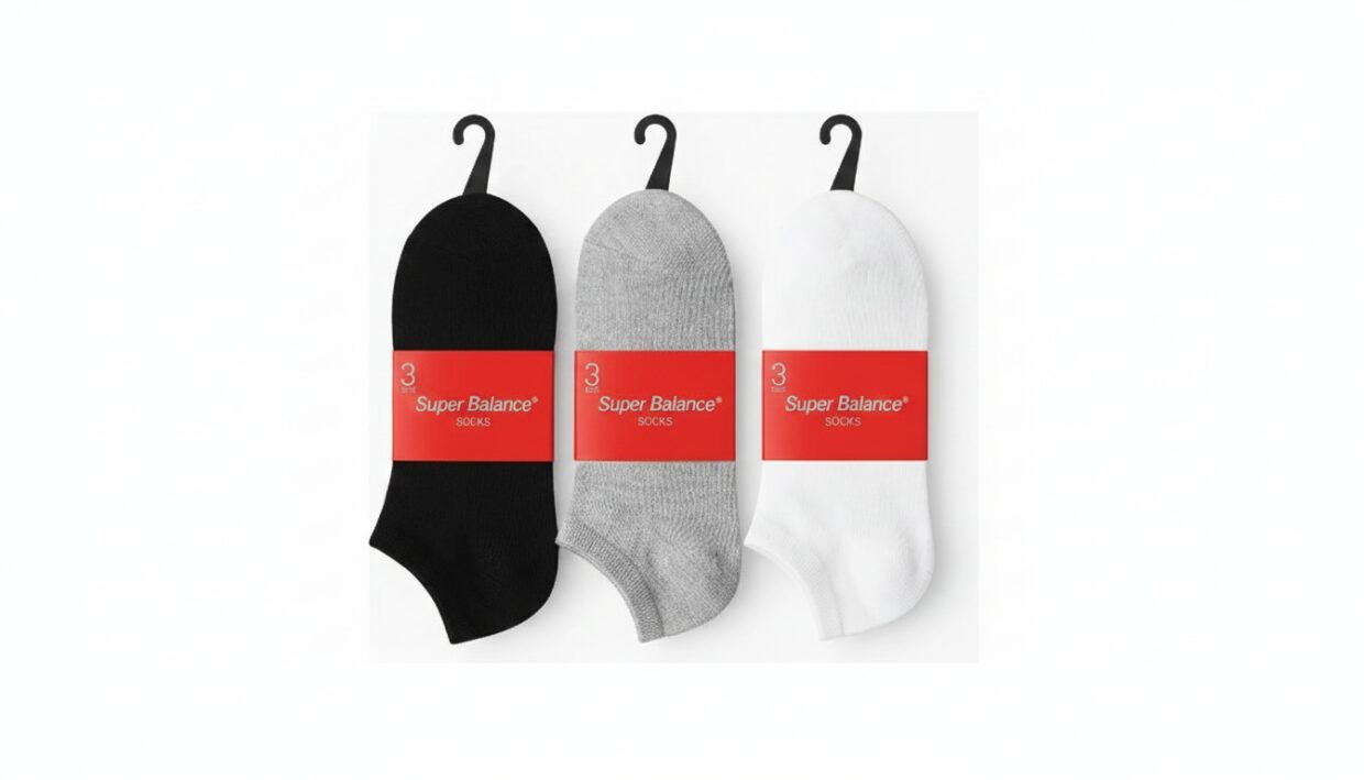 PACK X12 SOQUETE "SUPER BALANCE" UNISEX