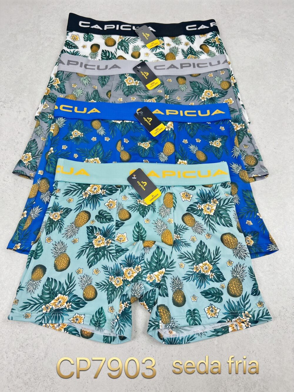 Alternative view of BOXER SEDA FRÍA CAPICUA ESTAMPADO O LISO
