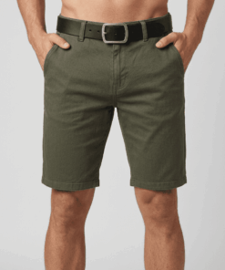 BERMUDA VERDE RIGIDA HOMBRE