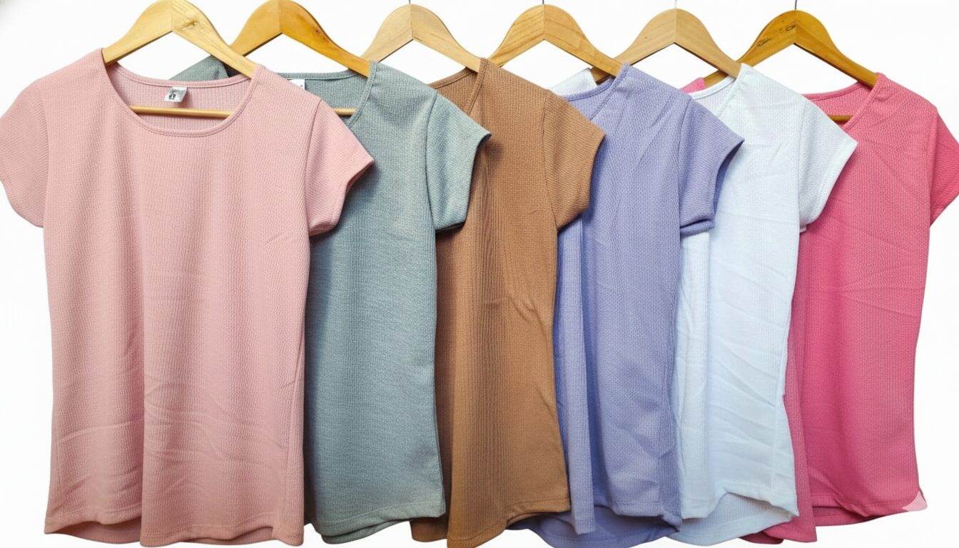 REMERA WAFFLE LISA DAMA