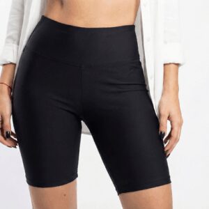 BIKER LYCRA NEGRO LISO