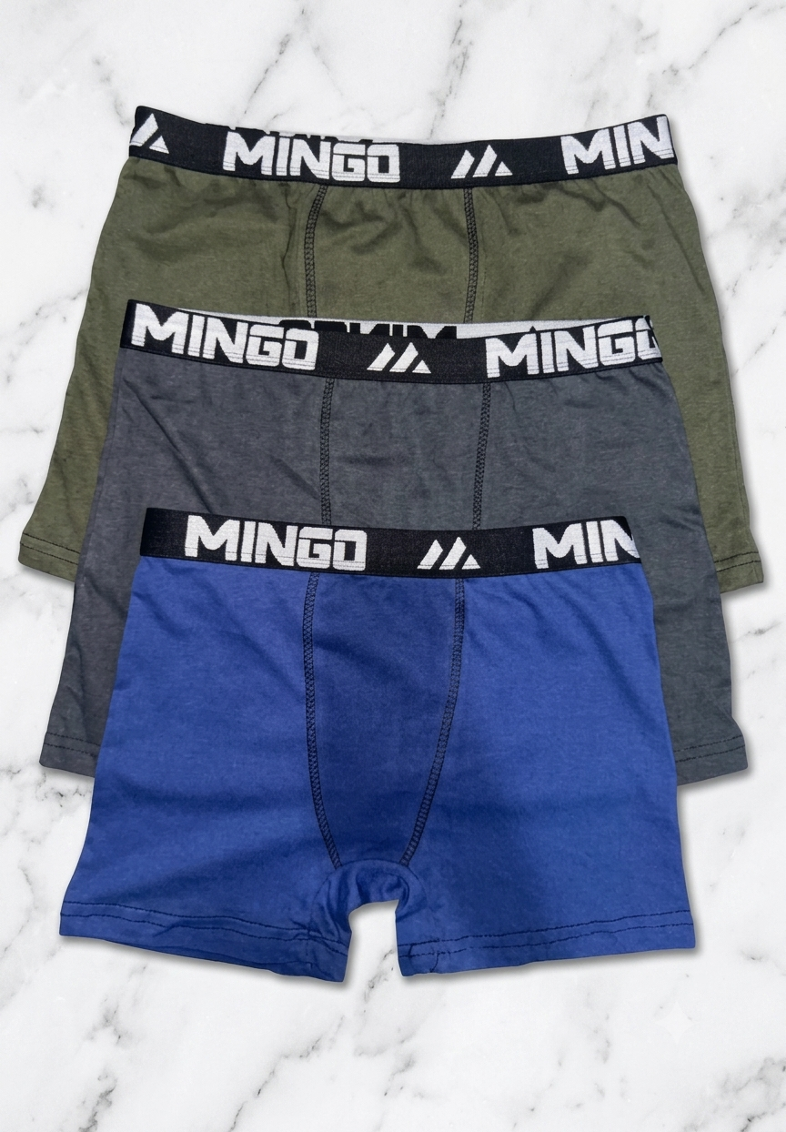 BOXER ALGODON LISO "MINGO-SPORT" HOMBRE