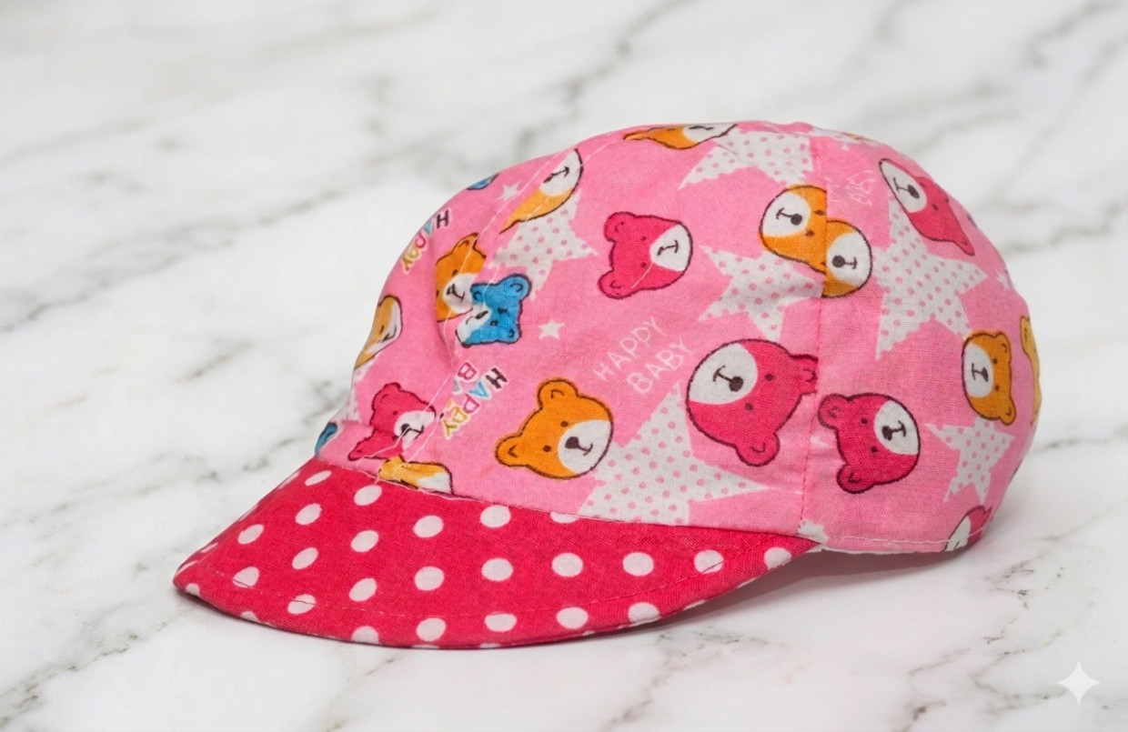 GORRA BEBE VISERA 3 COLORES