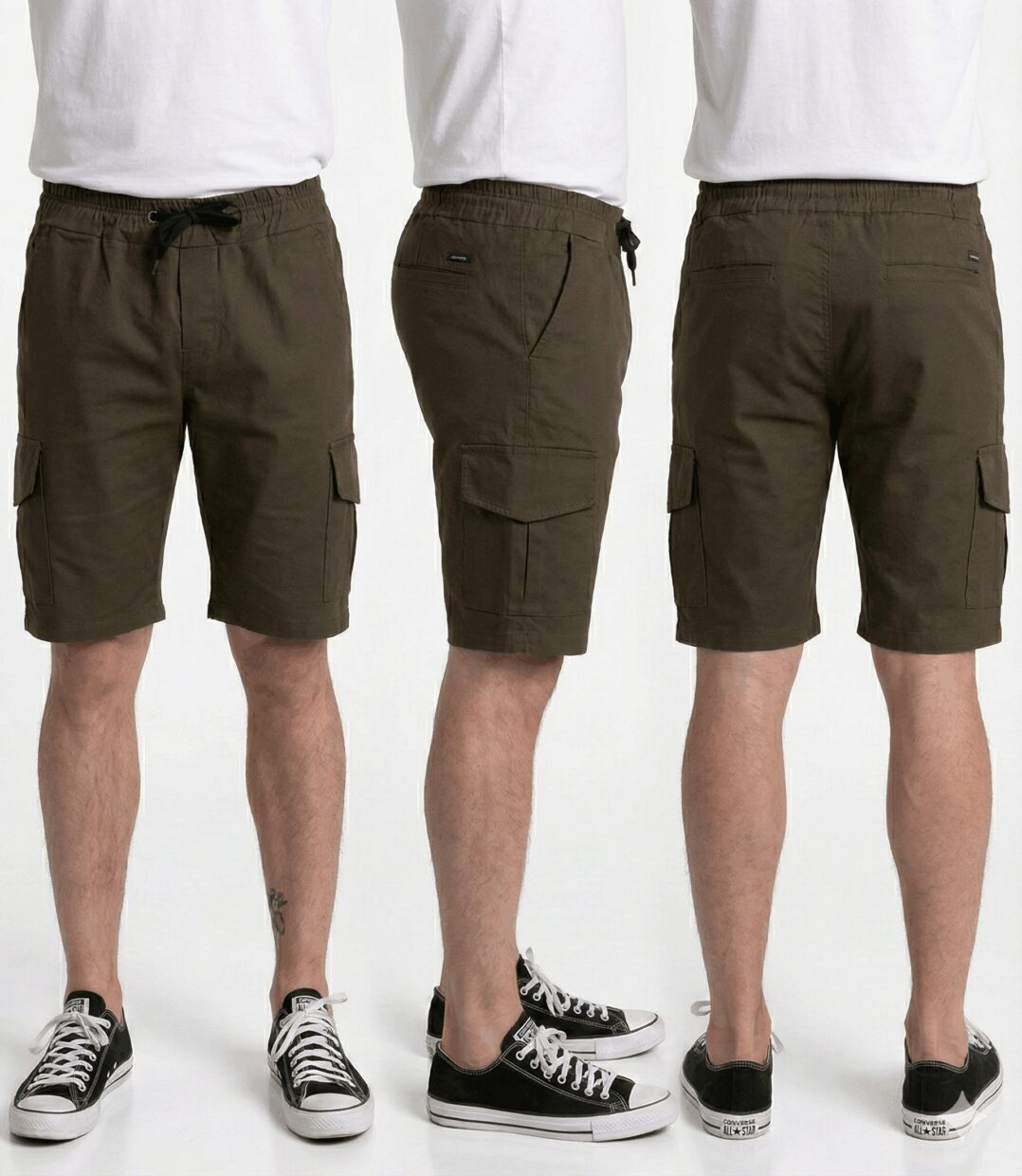 BERMUDA CARGO GABARDINA