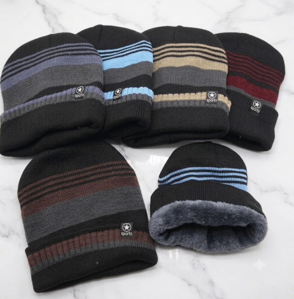 GORRO ADULTO CON PIEL DISEÑOS SURTIDOS