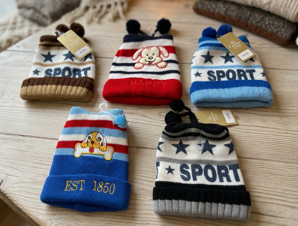 GORRO INFANTIL VARIOS MODELOS