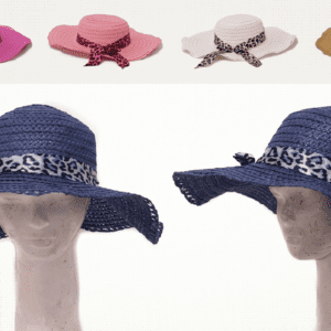 SOMBRERO CAPELINA CON PAÑUELO 5 COL SURT
