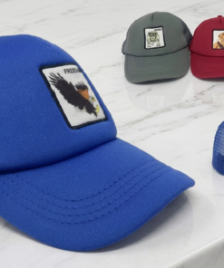 GORRA TRUCKER APLIQUE ANIMAL 4 COL