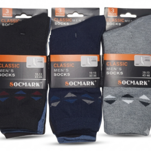 PACK X12 MEDIAS DE VESTIR DE HOMBRE SOCMARK