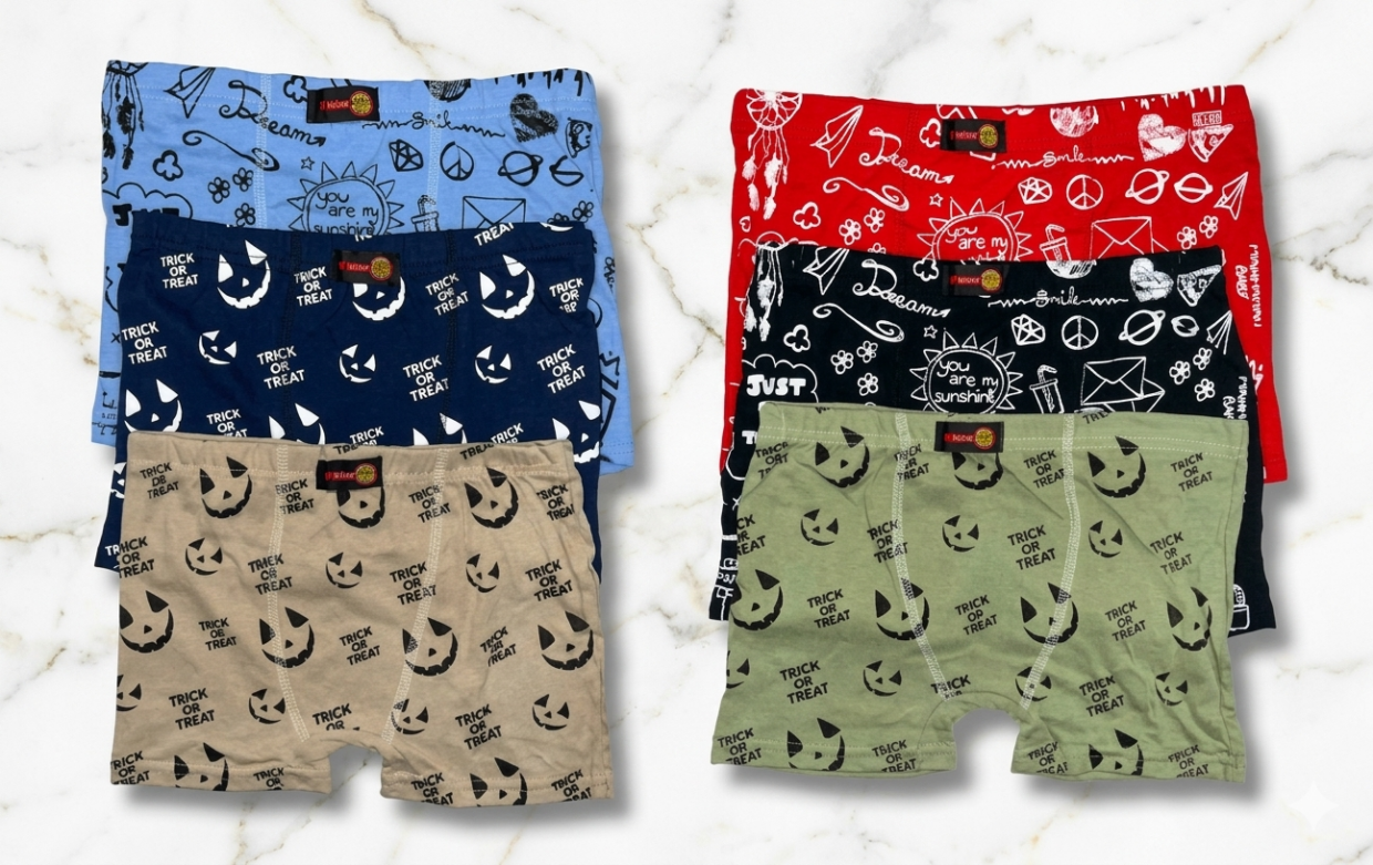 BOXER MINI GITANO ESTAMPADO DE NIÑO