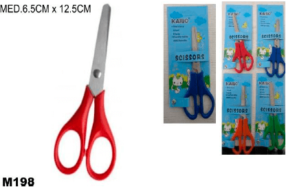 TIJERA PLASTICA 12,5 CM