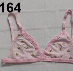 CORPIÑO TRIANGULO SIN SOFT CON PUNTILLA CORONAS