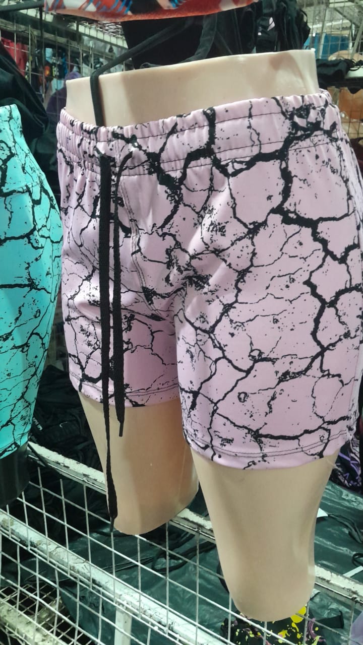 SHORT DE DAMA DE LYCRA VARIOS DISEÑOS - Imagen 2