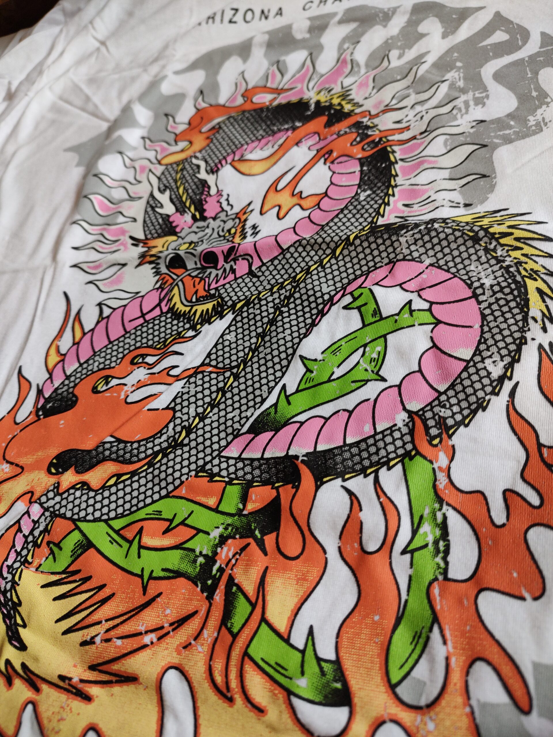 REMERA ESTAMPA "DRAGON" XL - Imagen 2