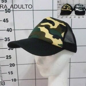 GORRA TRUCKER CAMUFLADO 3 COL