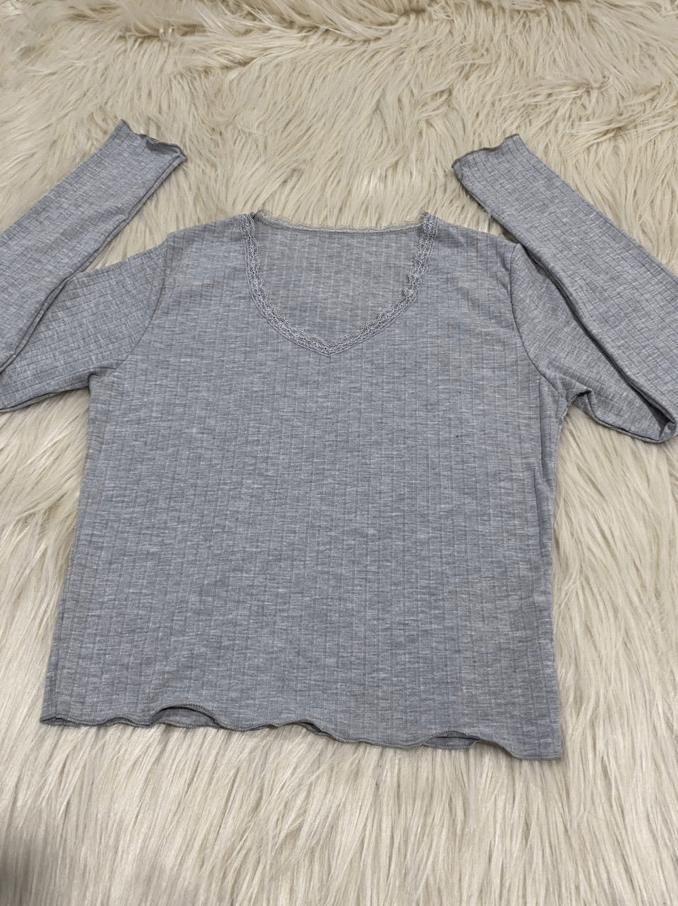 CAMISETA MORLEY CON PUNTILLA - Imagen 2