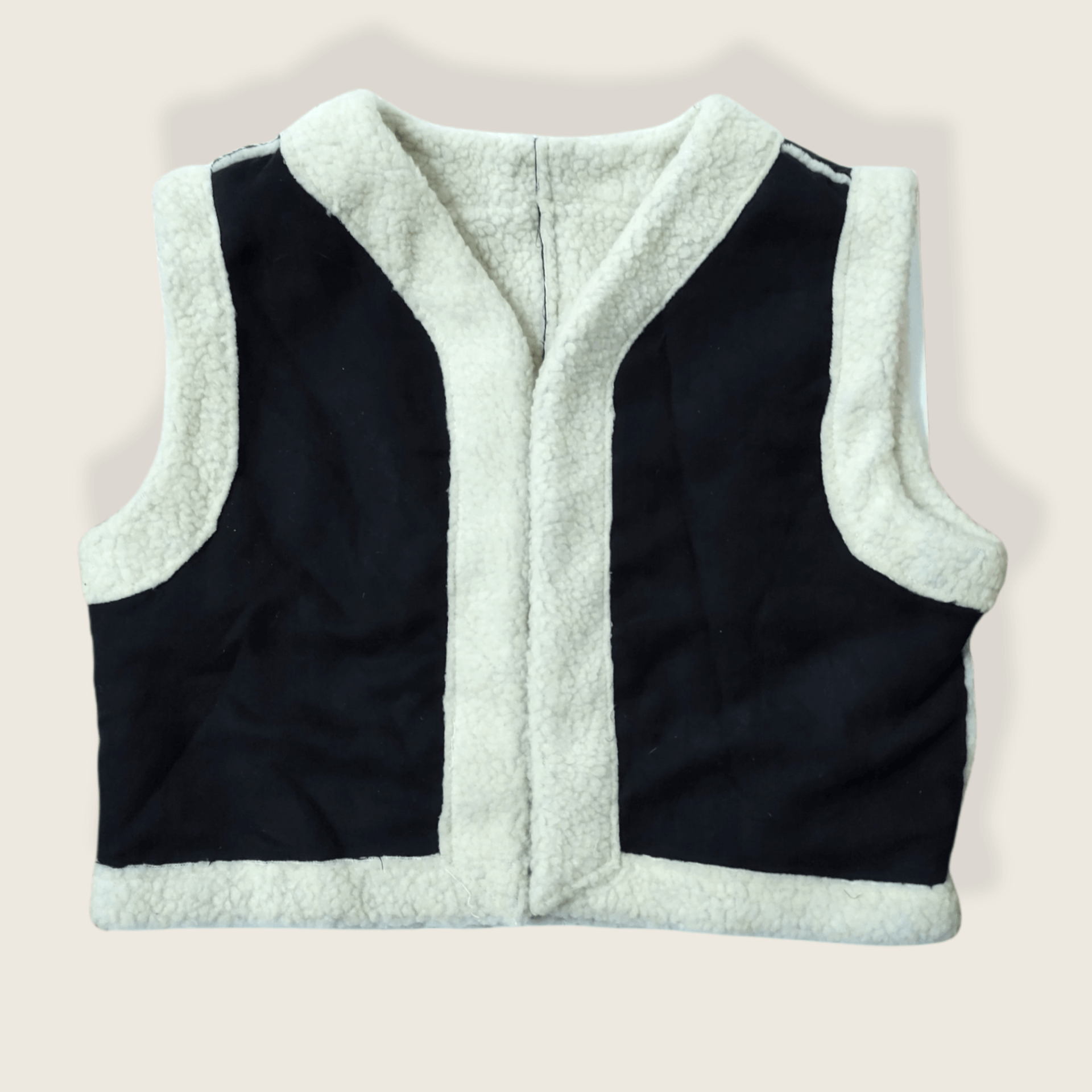 CHALECO CON CORDERITO DAMA