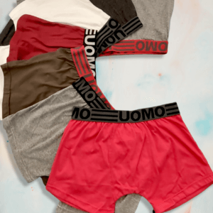 BOXER LISO DE ADULTO UOMO