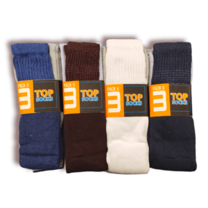 PACK X12 MEDIA TUBO TOP SOCKS