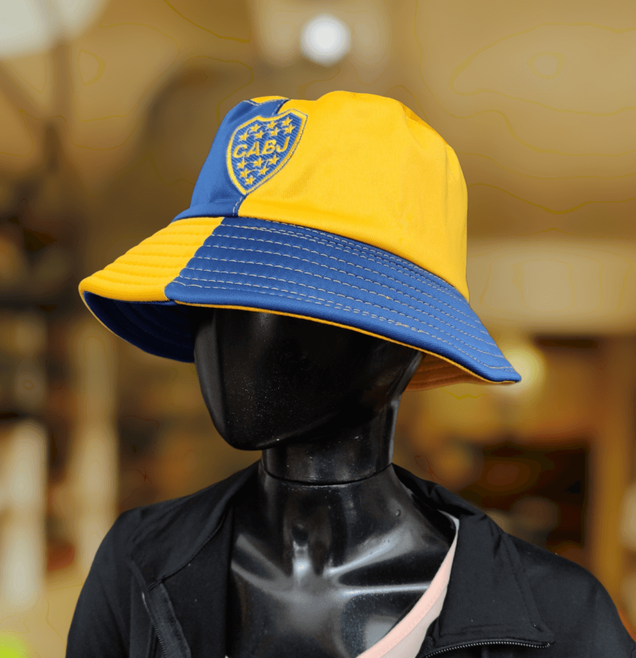 GORRA PILUSO BOCA JUNIORS LA MITAD + 1 BLUE ARGENTINA