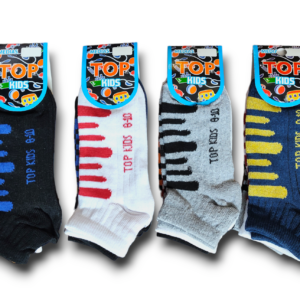 PACK X12 SOQUETE "TOP KIDS" 6-8 NENE