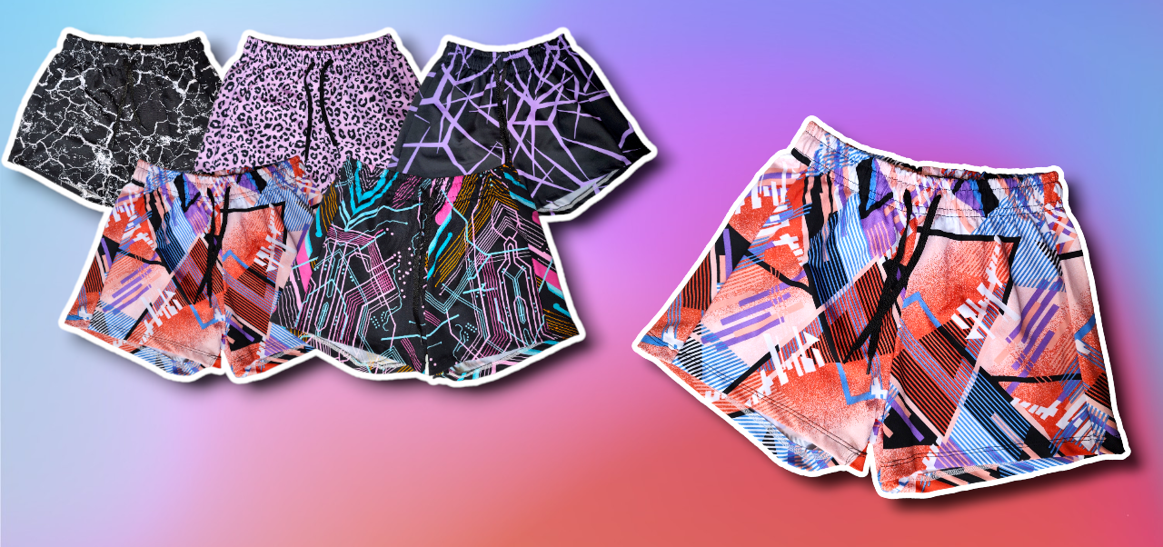SHORT DE DAMA DE LYCRA VARIOS DISEÑOS
