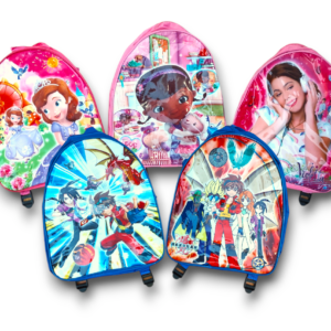 MOCHILA DE JARDÍN DE PERSONAJES INFANTILES